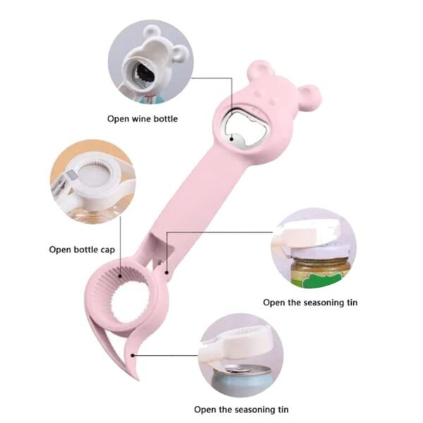 Multifunctional bottle opener Rabbit shape - Image 2