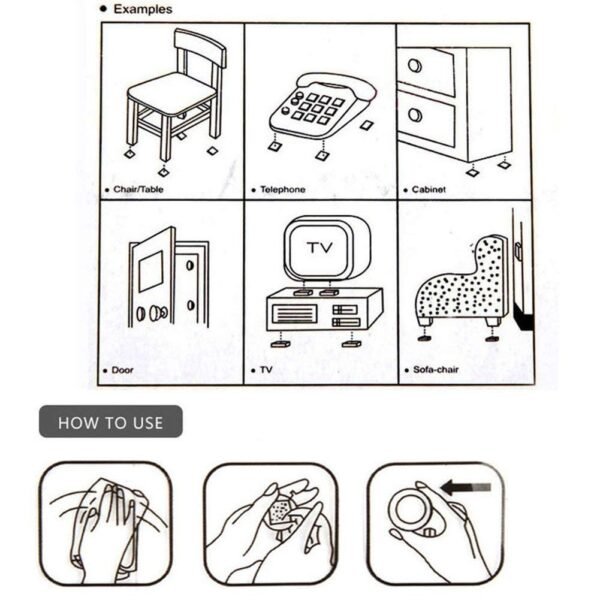 Floor Protector Non Slip Furniture Pads - Image 5