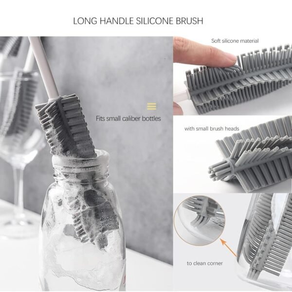 Bottle Lid Cleaning Brush - Image 3