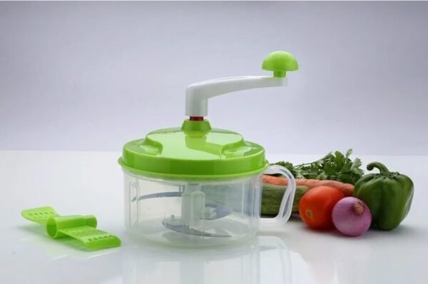 Chop n churn vegetable and fruit chopper with churner Lassi maker