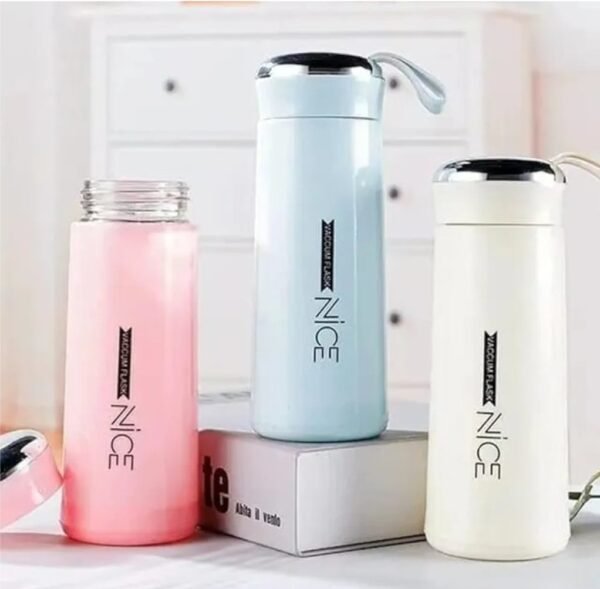 Glass water bottle 400 ml 1 pcs - Image 2